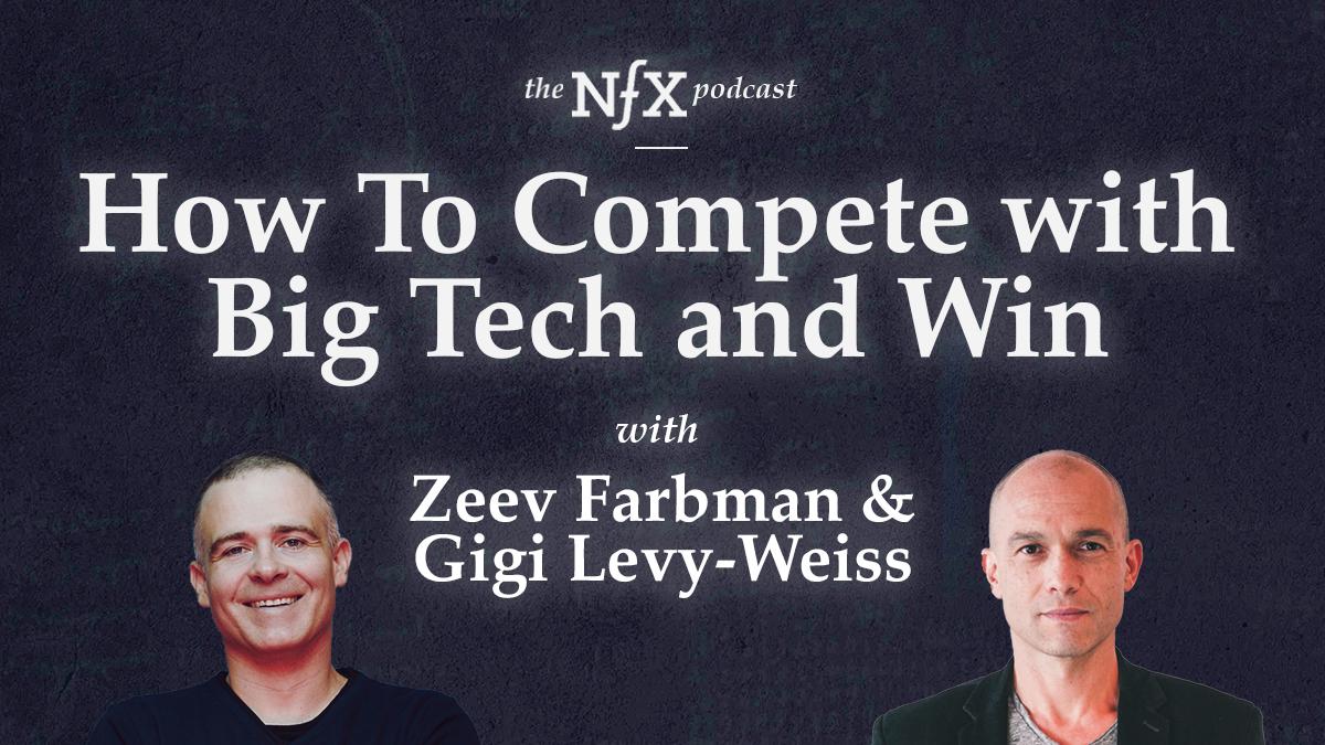 How to compete with big tech and win